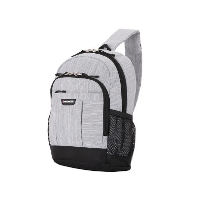 Однолямочный рюкзак Wenger 2610424550, серый/черный