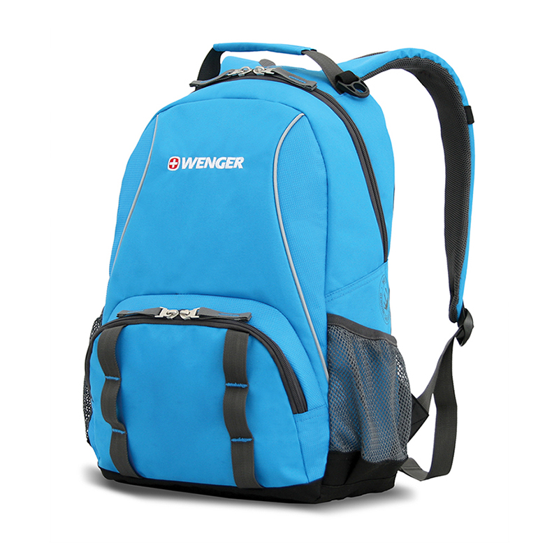 Школьный рюкзак Wenger 12903415, голубой/серый